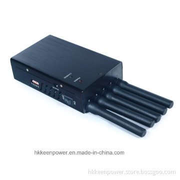 High Output Power 5 Bands 3G Phone Jammer GPS Lojack Jammer